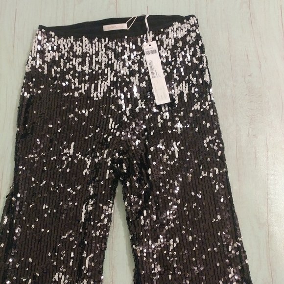 Sadey With Love Black Sequin Pants - Size 5 NWT - Picture 8 of 10